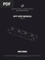 Ampero Control App User Manual For Software V1.0.1 EN.1688631083284