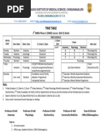 Time Table 24-25 Batch