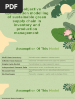 GSCM - Presentation - Draft