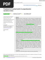 Treatment - of - Cracked - Teeth - A Narrative Review