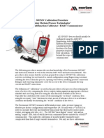 3095MV Calibration Procedure W QuickCal Merian 4010