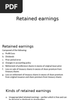 Retained Earnings