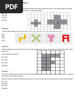 Perímetro e Área de Figuras Planas