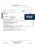 Cambridge International General Certificate of Secondary Education