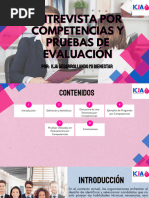 Entrevista Por Competencias y Pruebas de Evaluación