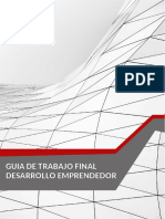 Guía para El Trabajo Final Desarrollo Emprendedor