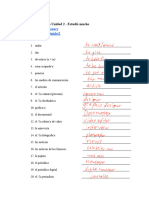 Vocabulary List Unit 2 and Quizlet