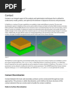 Contacts Hypermesh