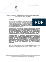 Revised Guidelines On The Implementation of The Assistance To Individuals in Crisis Situation