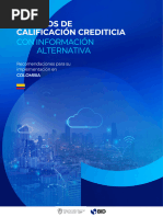 Modelos de Calificacion Crediticia Con Informacion Alternativa