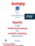 Python-Numpy & Pandas