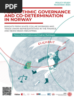 Algorithmic Governance and Co-Determination in Norway