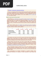 Introduccion. Elementos de Excel