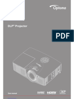 Optoma HD39Darbee User Manual