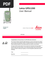 Leica Gps1200 User en