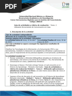 Guía de Actividades y Rúbrica de Evaluación - Unidad 1 - Tarea 2 - Utilizando Aplicaciones y Plataformas Ofimáticas en Línea