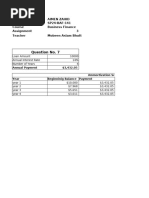 Assignment Qno 8 and 9