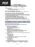 FA1 Final Answer Sheet