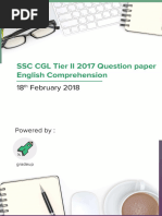 CGL 2017 Tier II English 18 Feb 2018-Question Paper PDF - pdf-41