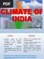 Climate of India - 1