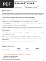 Examen Parcial 2 - (Unidad 3 Y Unidad 4) - RESPONSABILIDAD SOCIAL Y ÉTICA