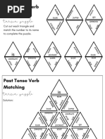 Tarsia Past Tense Verb Year 3