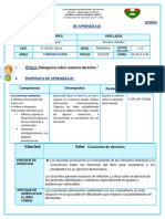 Sesion Dialogamos Sobre Nuestros Derechos