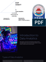 Introduction To Data Analytics11