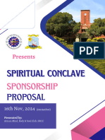 Spritual Conclave Sponsorship Proposal PDF