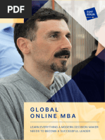 ESMT Berlin Global Online MBA Brochure