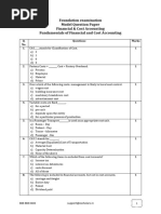 Model Question Paper 2