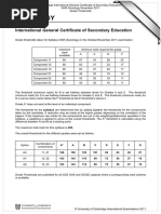 Sociology: International General Certificate of Secondary Education