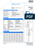 Butterfly Valve BFV-W (BFVW0523B)