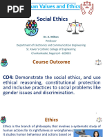 Unit-IV Social Ethics