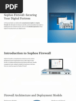 Sophos Firewall Securing Your Digital Fortress