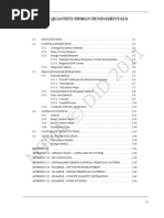 Chapter 2 - Quantity Design Fundamentals