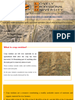 Crop Residues Management