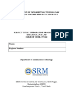 2018 IPT Lab Manual