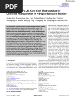 Adv Funct Materials - 2024 - Wen - A Coherent PD Pd16B3 Core Shell Electrocatalyst For Controlled Hydrogenation in Nitrogen