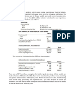 Practice Questions Costing (Master, ABC, and Profit Volume)