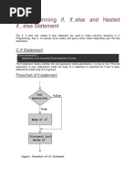 C Programming Decision Statements