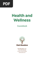 Health and Wellness Coursebook Curriculum Sample HS