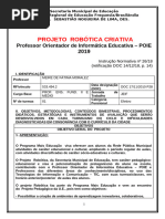 Projeto Robotica Novo Modelo 2019