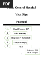 Vital Sign Protocol 2023