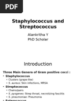 Staphylococcus and Streptococcus Presentation