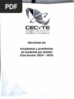 Convocatoria Academias Locales Ciclo 2024 - 2025