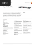 Hyperdeck Studio Pro Techspecs