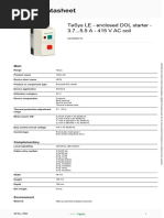 TeSys LE DOL Starters - LE1M35N712