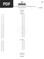 Practice AIATS Test 02 Key