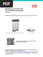 2022-02-13 BYD Battery-Box Premium LVS Service Guideline and Checklist EN V1.1-620b60a73ad9e